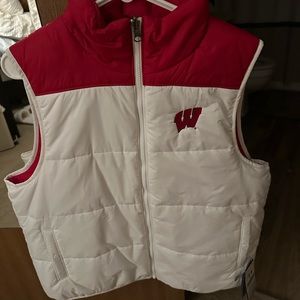 Wisconsin Badgers Puffy Vest